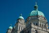 the roof of the British Columbia Parliament Building